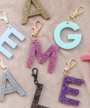Alphabet Keychain