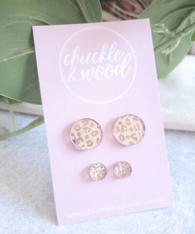 Leopard Lover Studs