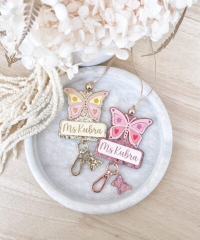 Butterfly Kisses Lanyard