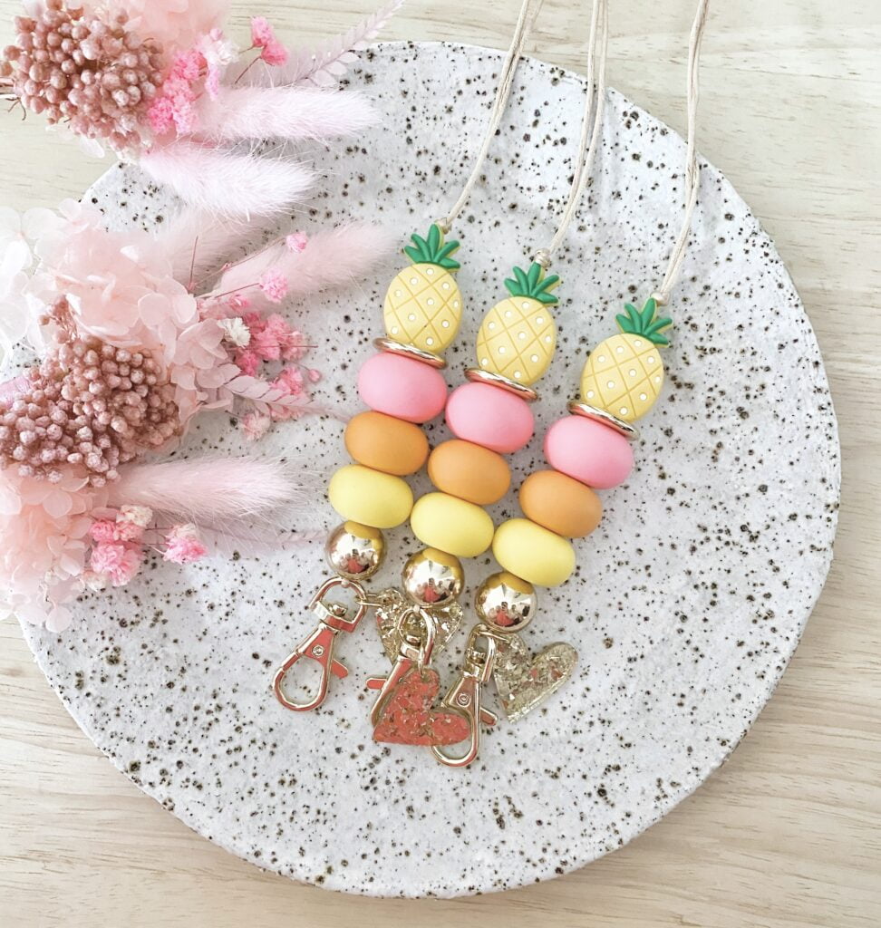 Pineapple Crush Lanyard - Chuckle & Wood