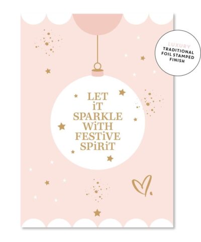 Greeting Card | Festive Spirit Bauble
