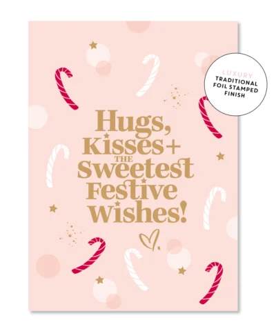 Greeting Card | Festive Candy Canes