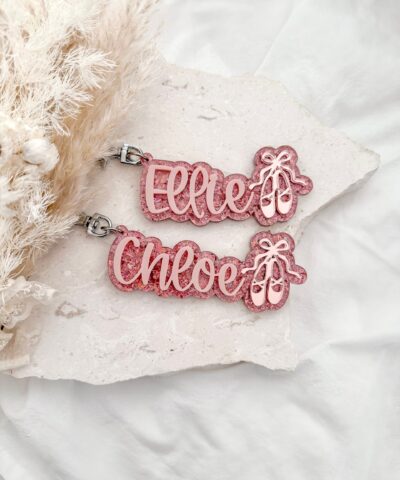 Girls Ballet Keychain