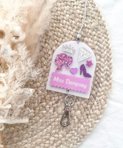 All in Purple Lanyard