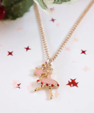 Sugar Plum Fairy Ballerina Necklace
