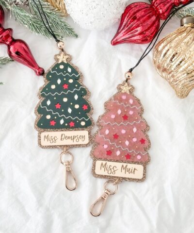 Christmas Tree Lanyard