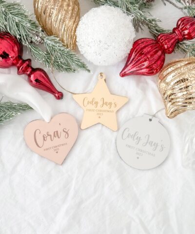 First Christmas Ornament | Shapes