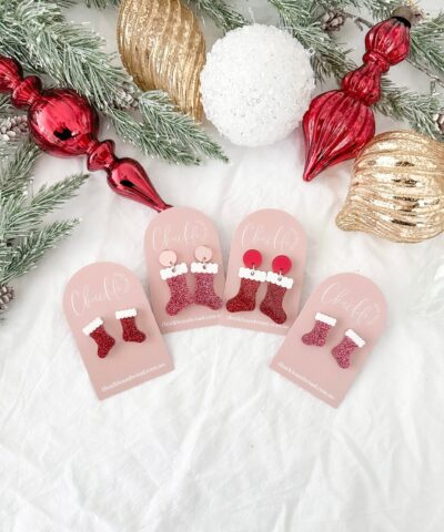 Christmas Stocking Earrings