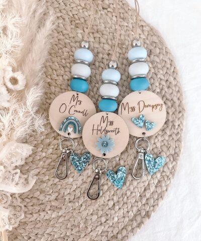 Boho Luxe Lanyards | Blue