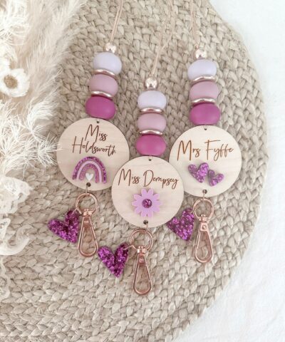 Boho Luxe Lanyards | Purple