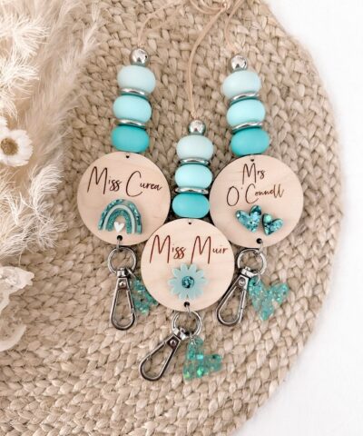 Boho Luxe Lanyards | Turquoise