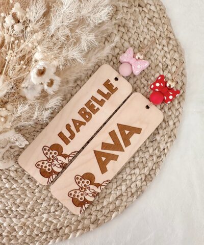 Personalised Bookmark | Minnie Mouse