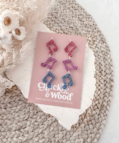'Taylor's Notes' Earrings