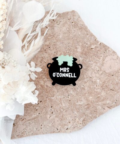 Spooky Cauldron Badge