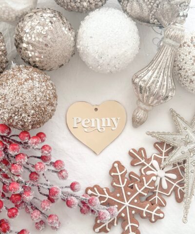 Personalised Ornament | Heart