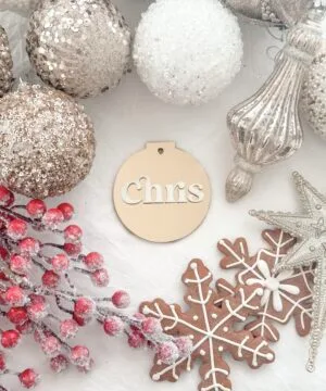 Personalised Ornament | Round