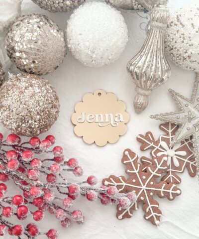 Personalised Ornament | Scallop