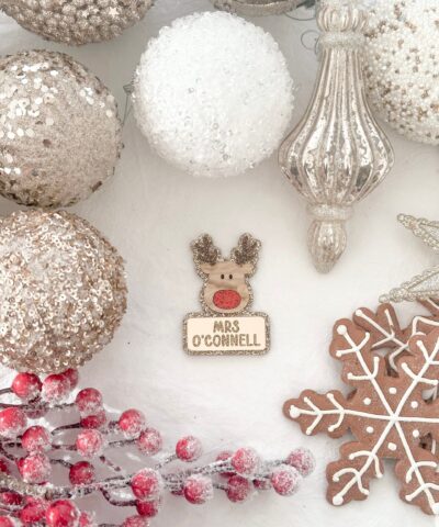 Rudolph the Reindeer Badge