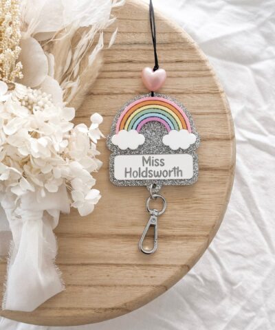 Colourful Rainbow Lanyard