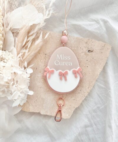 Personalised Lanyard | Egg + Mini Bows