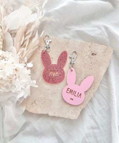 Personalised Easter Bunny Keychains