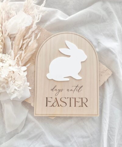 Easter Countdown Plaque