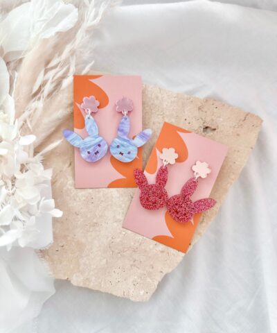 Nibbles the Bunny Earrings