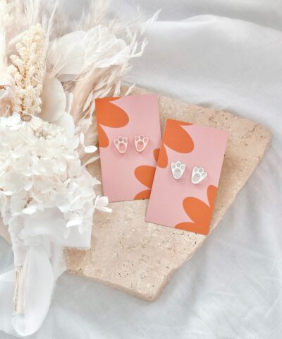 Bunny Feet Earrings | Studs