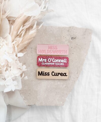 Personalised Name Badge