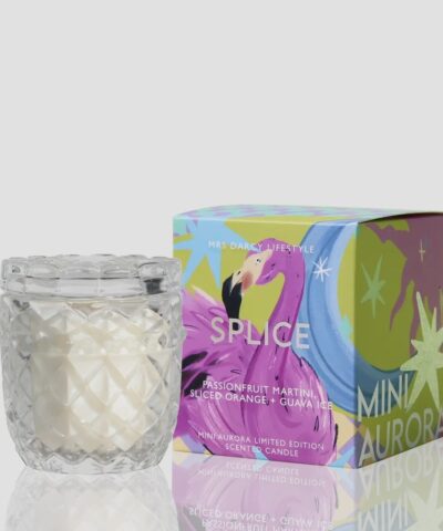 Aurora Mini Candle - Splice - Passionfruit Martini, Sliced Orange + Guava Ice