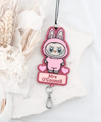 Personalised Scary Monster Lanyard | Solid Colour