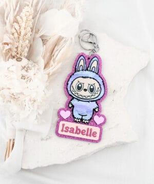 Personalised Scary Monster Keychain | Pattern