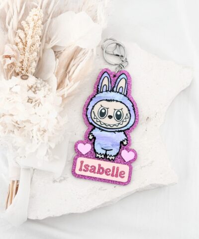 Personalised Scary Monster Keychain | Pattern