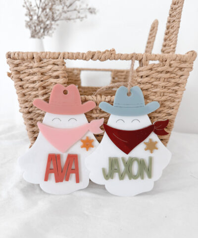 Western Ghost Halloween Tags