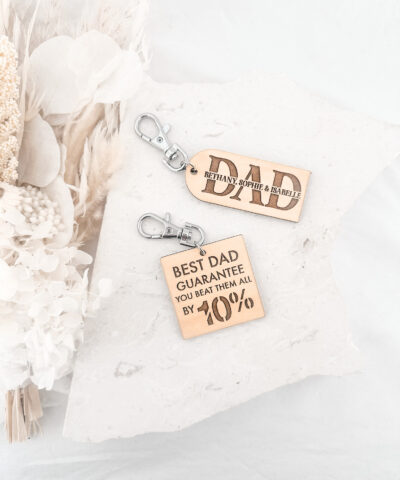 Fathers Day Keychains