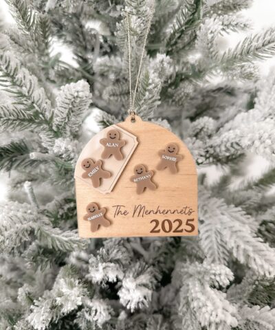 Personalised Gingerbread Cookie Ornament