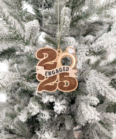 2025 Engaged Ornament