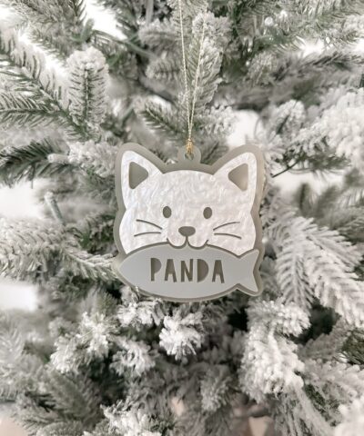 Personalised Cat Ornament