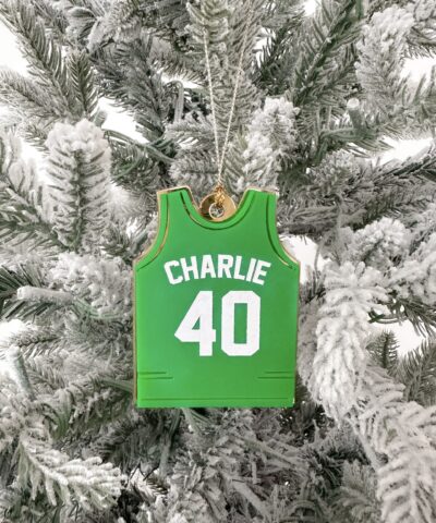 Personalised Basketball Guernsey Ornament