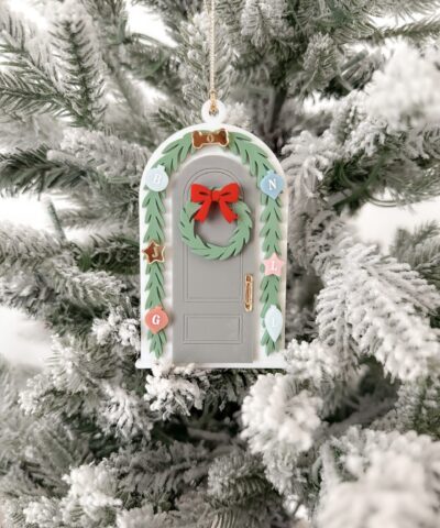 Personalised Front Door Ornament