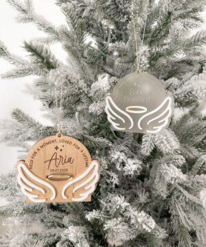 Personalised Baby Memorial Ornament