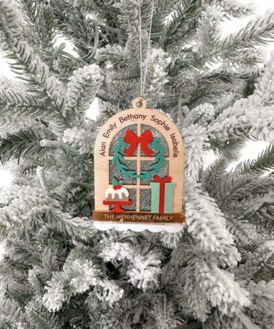 Personalised Christmas Window Ornament