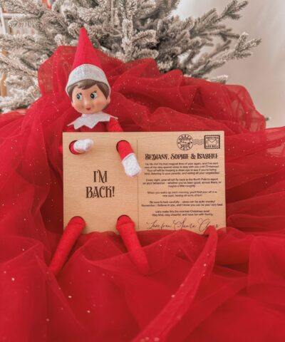 Personalised Elf Arrival Postcard