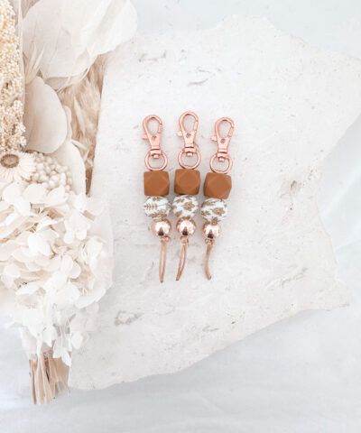 Mini Keychain | Brown Sugar