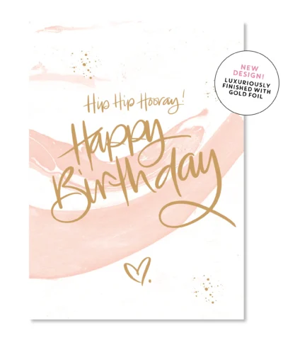 Greeting Card | Happy Birthday (Pink)