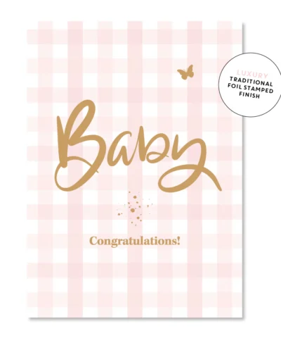 Greeting Card | Baby (Pink)