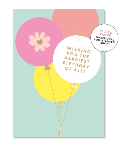 Greeting Card | Birthday Balloons