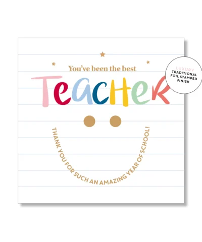 Greeting Card | Smiley Teacher
