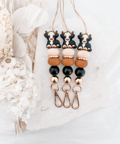 Bessie the Cow Lanyard