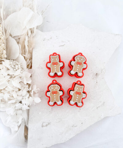 Christmas Fidget Clickers | Gingerbread Cookie - Pet